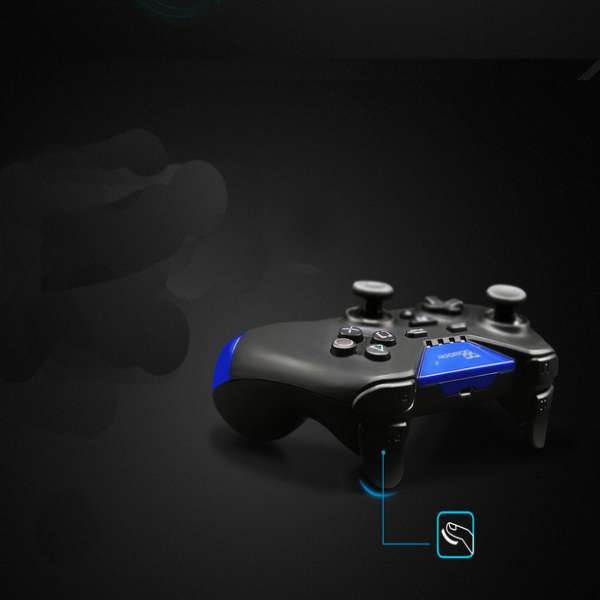 Wireless Bluetooth Game Controller Vibration Gamepad for PS 3 and PC Video Games