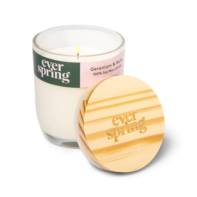 Candle - Geranium & Herbs - 5.5oz - Everspring™