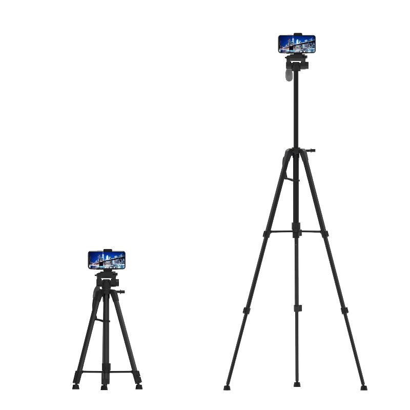 Tzumi ONAIR Pro Stand Lightweight 57" Aluminum Tripod - Black