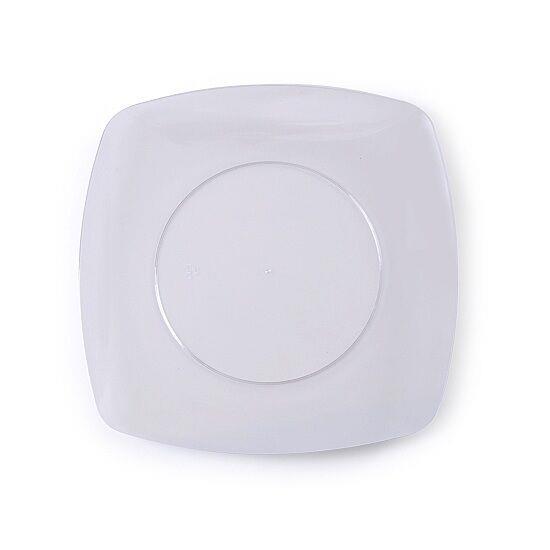 Fineline Settings 1510-CL-X, 10-Inch Renaissance Clear Plastic Dinner Plates, 10