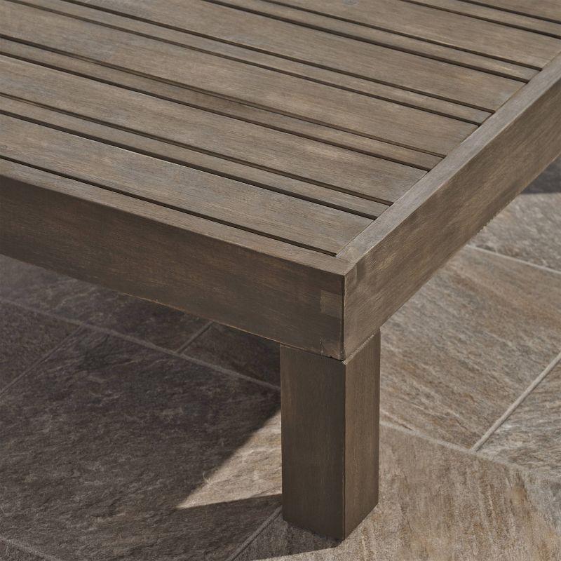 Breckenridge 4pc Seating Set Java Brown Fame Sunbrella Meredian Brick Red Fabric - La-Z-Boy