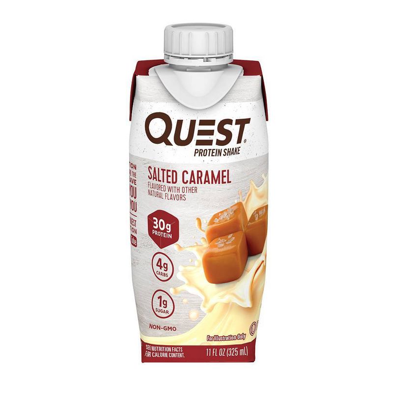 Quest Ready To Drink Protein Shake - Salted Caramel - 44 fl oz/4ct