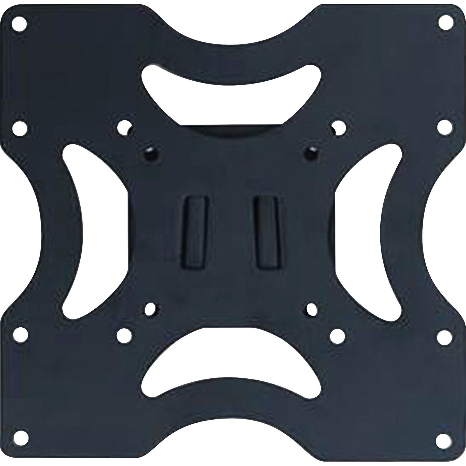 DAC TV Wall Mount 8-3/4"Wx8-3/4"Lx3/4"H Black 02236