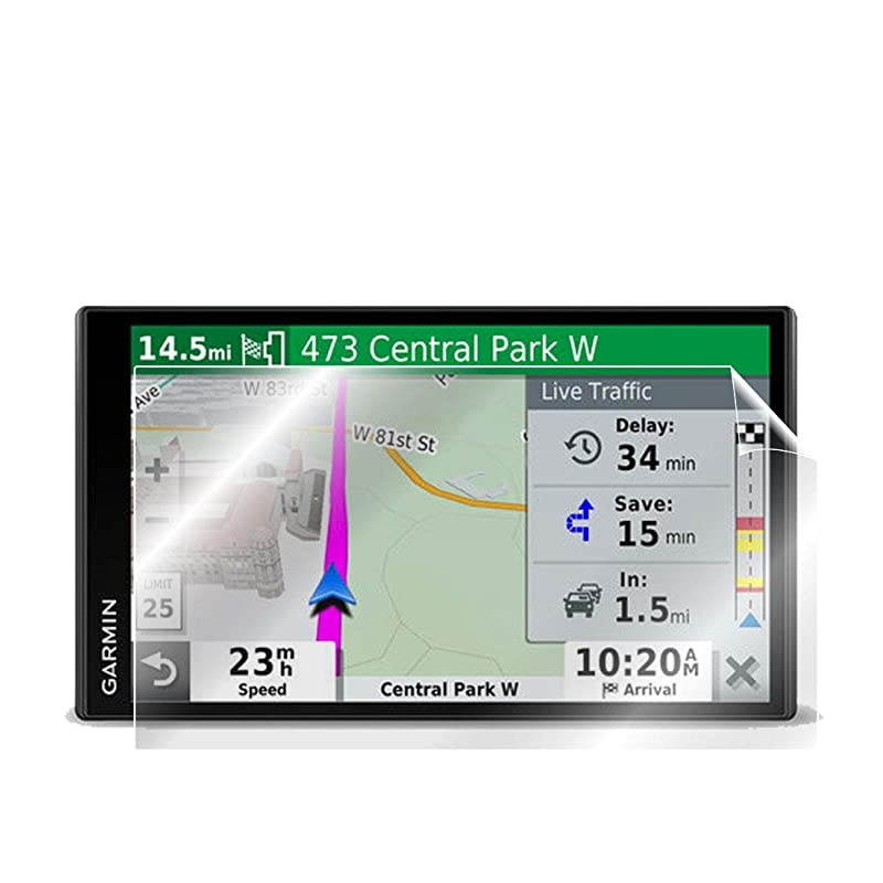 for Garmin DriveSmart 65 amp Traffic GPS Navigator 695quot Display Screen Protector Invisible Ultra HD Clear Film Anti Scratch Skin Guard SmoothSelfHealingBubble Free