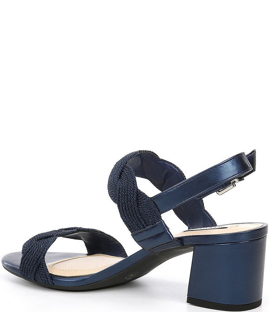 Alex Marie Devah Braided Rope Block Heel Sandals