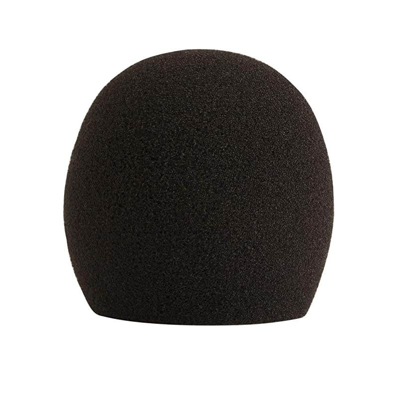 A58WSBLK Foam Windscreen for All  Ball Type Microphones Black