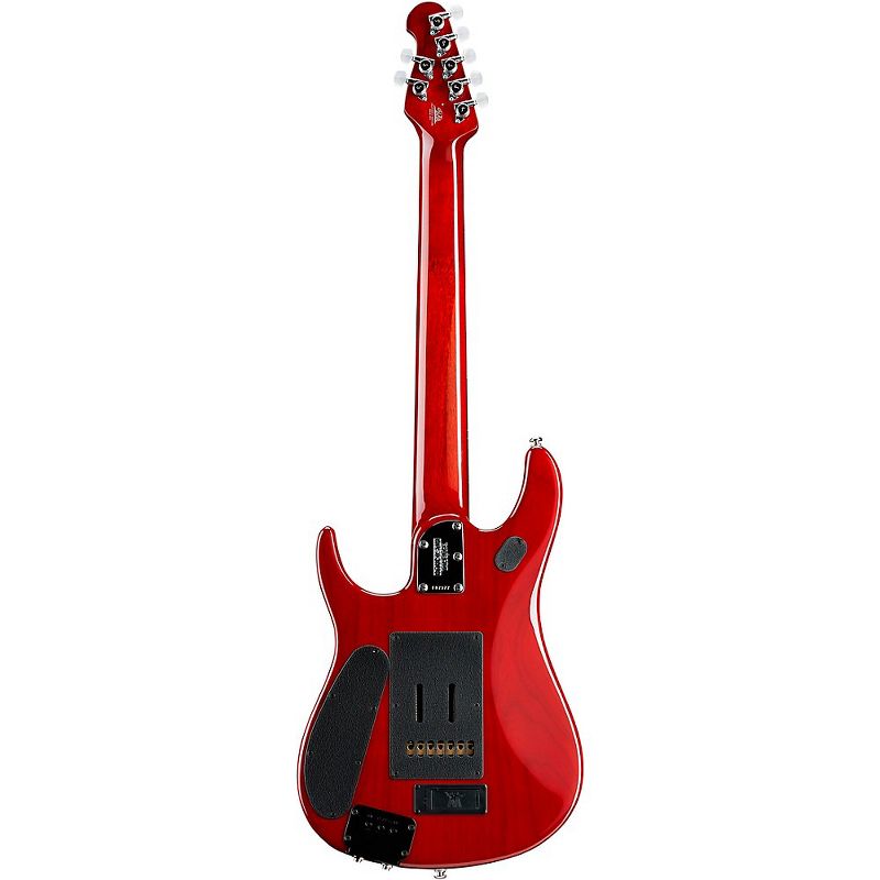 Ernie Ball Music Man John Petrucci 7 JP7 Quilt Maple Top Rosewood Fingerboard Electric Guitar Dragon's Blood