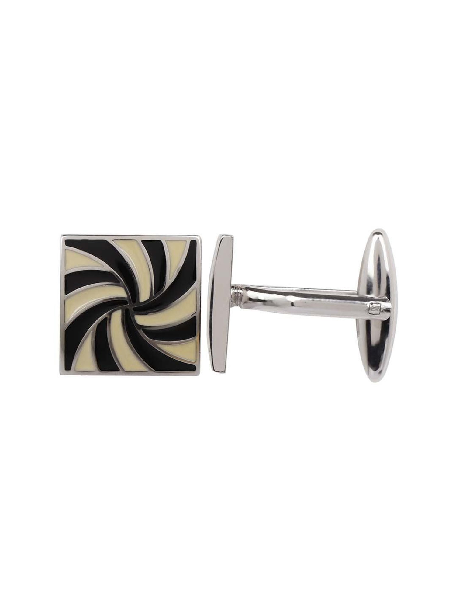 The Real Effect London 800 Silver Cufflinks for Men