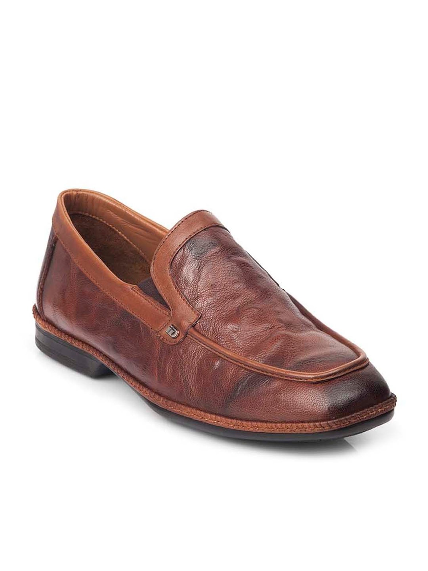 ID Men's Tan Casual Loafers