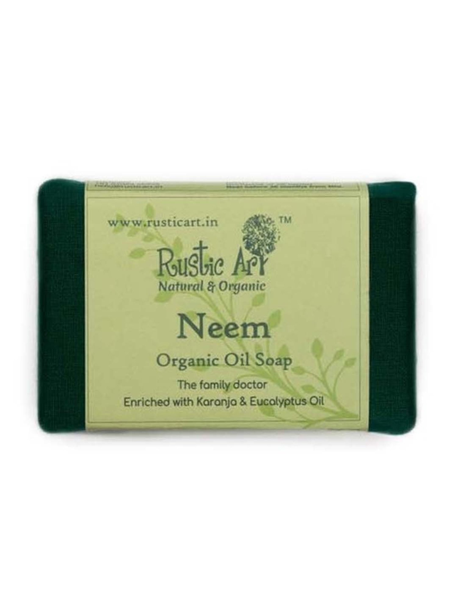 Rustic Art Neem Soap - 100 gm