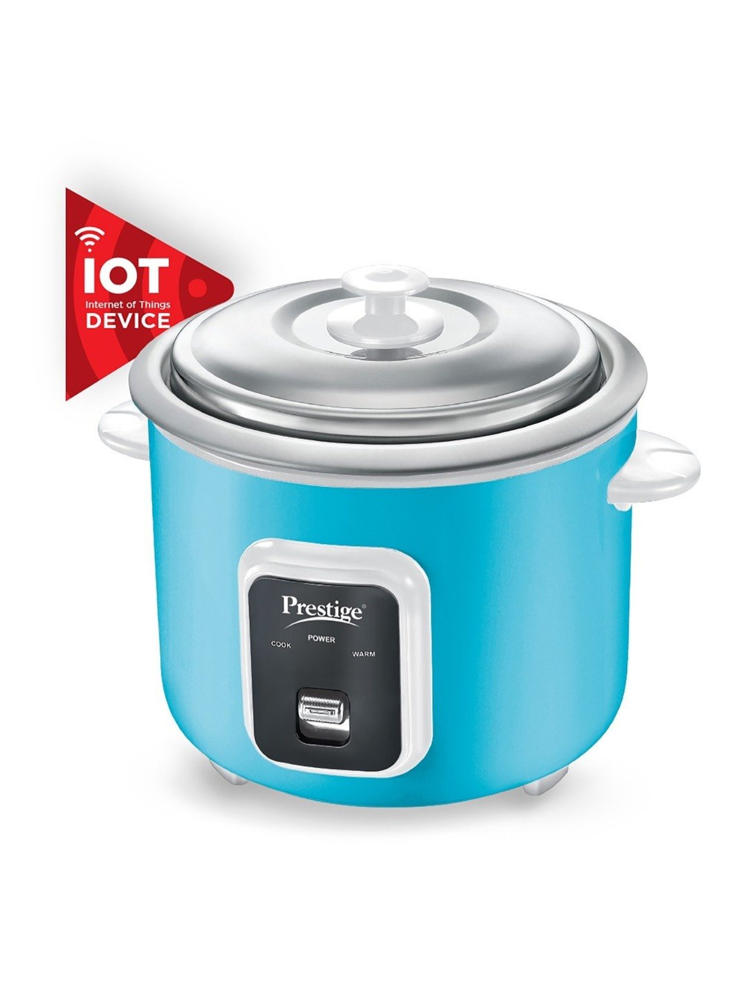 Pigeon Rice Cooker 700W, 1.8L with Single pot & Measuring Cup (Red)