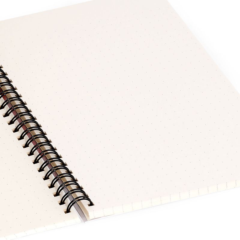 Emanuela Carratoni Coral Agate Spiral Notebook - Deny Designs