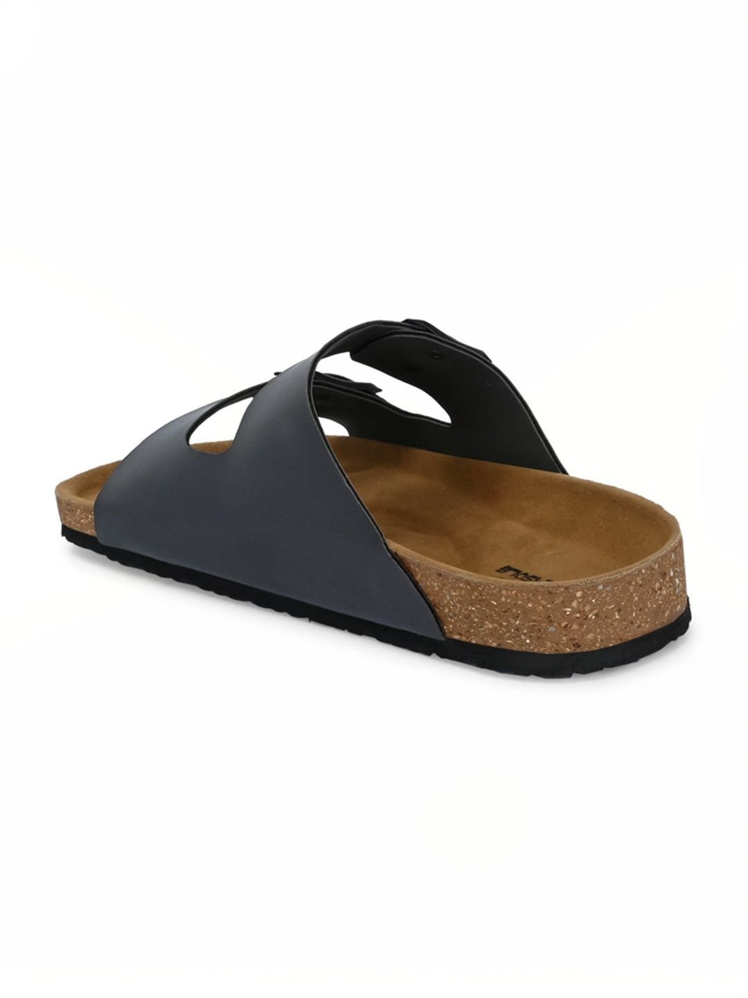 Hoversole Men's Grey Cork Casual Sandals