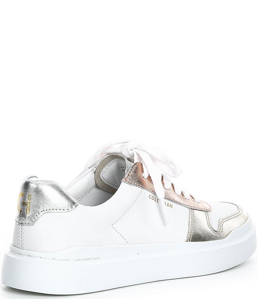 Cole Haan GrandPro Rally Court Leather Lace-Up Sneakers