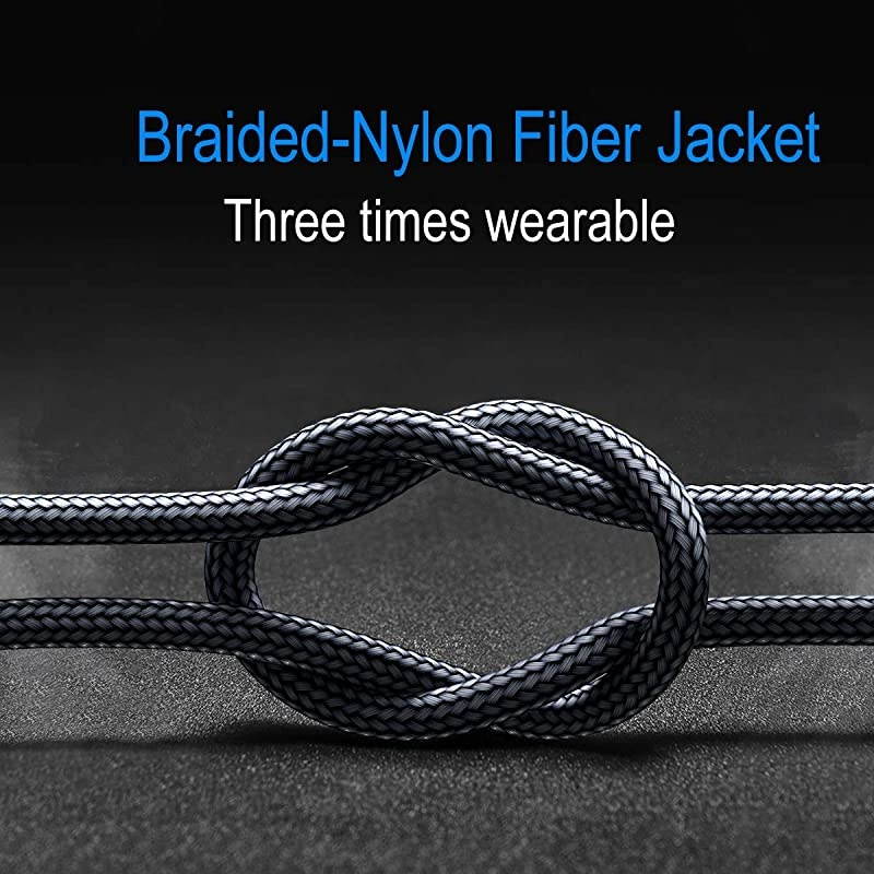 USB C to USB C Cable 3A 2Pack10ft+66ft USB Type C Fast Charging Cable Nylon Braided Cord Compatible with Google Pixel 233a XLNexus 6PiPad pro 2018Samsung Galaxy S20 Note 20 Grey
