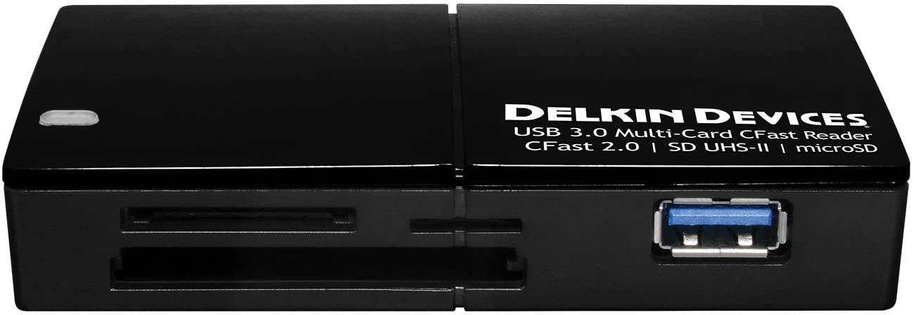 Delkin USB 3.0 Multi-Slot CFast 2.0 Memory Card Reader (DDREADER-48)