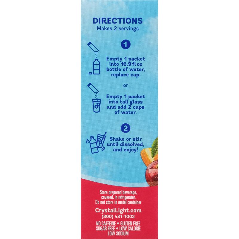 Crystal Light On-the-Go Fruit Punch Drink Mix - 10pk/0.9oz