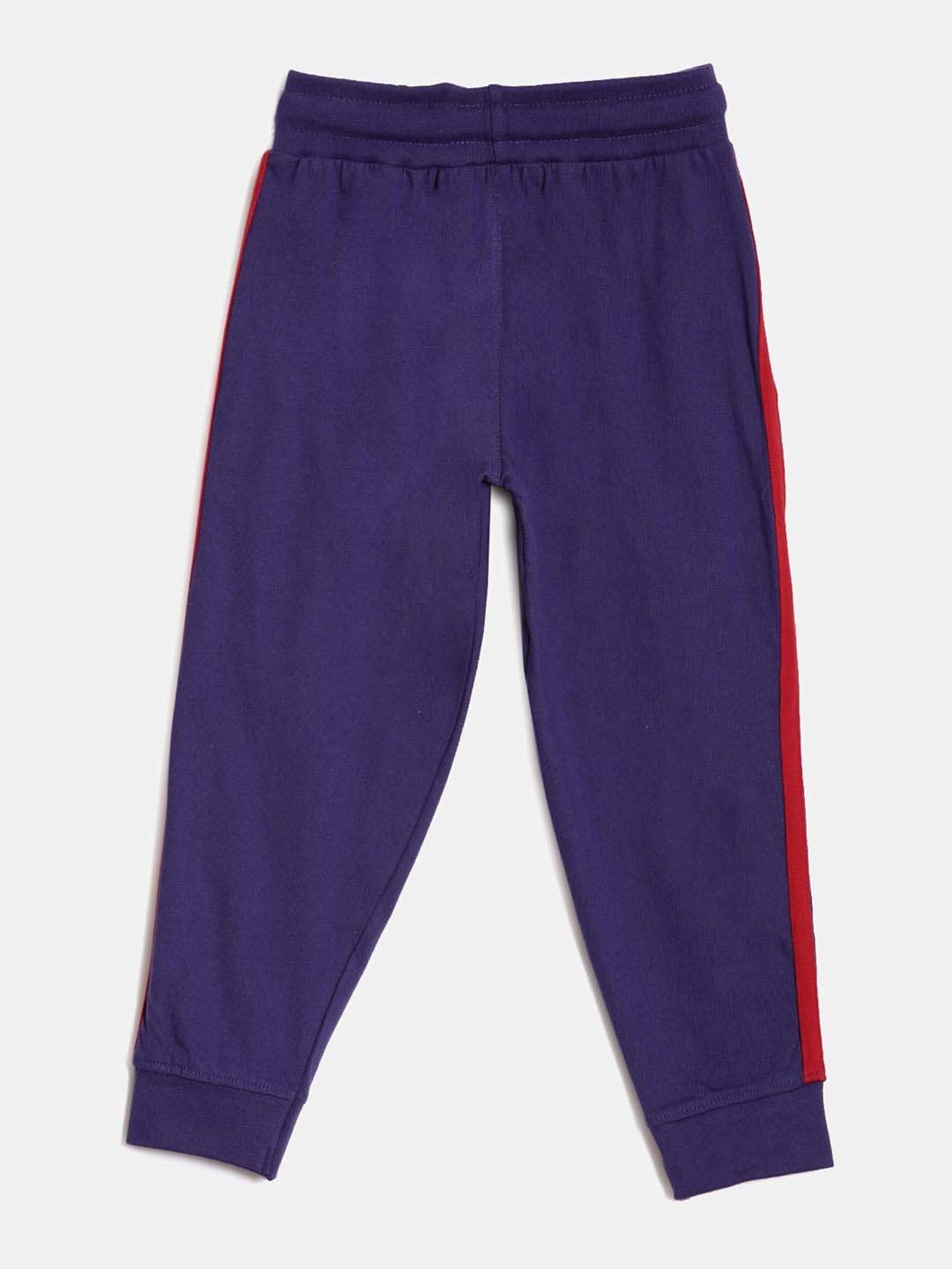 Dixcy Scott Originals Kids Blue & Red Cotton Relaxed Fit Joggers
