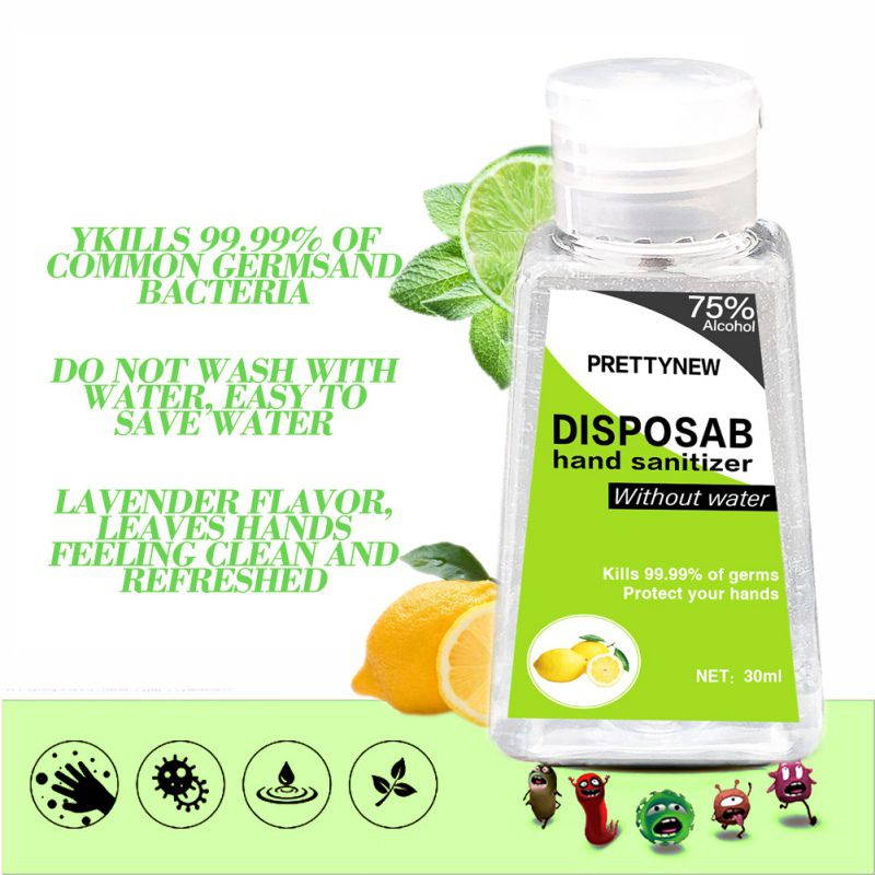 Refreshing Hand Gel Antibac Terial Gel Hand Sanitizer 70ml(Lavender)