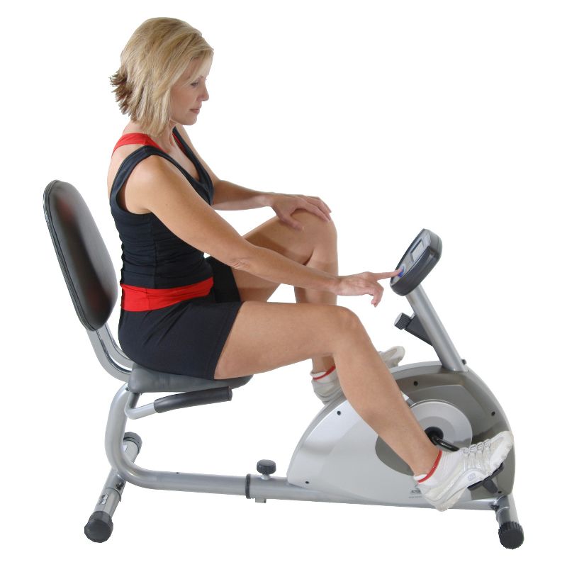 Body Flex Sports Body Rider BRF700 Stationary Full Body Cardio Exercise Upright Fan Bike with Dual Action Handlebars and Adjustable Seat