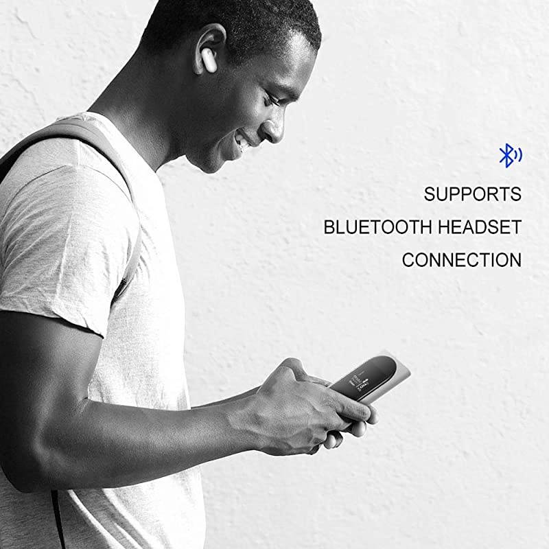 Mini AI Translator Device with Camera Translation Function, 106 Languages Instant Two-Way Voice Translation, Noise-Cancelling &hellip; (White)