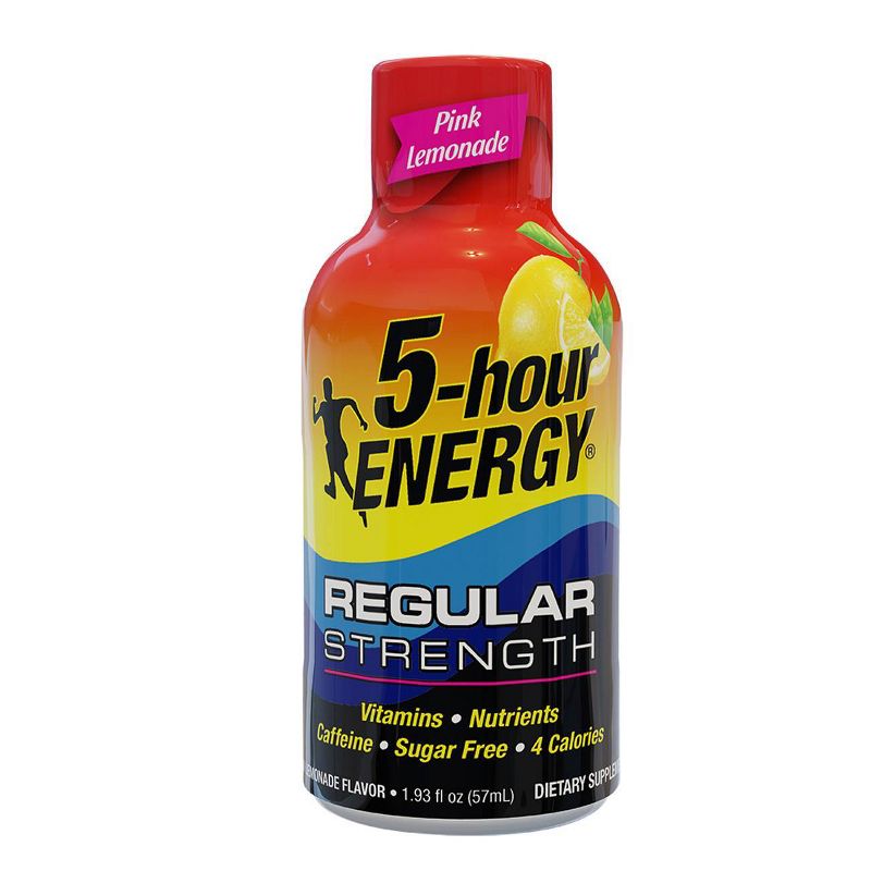 5 Hour Energy Shot - Pink Lemonade - 12ct