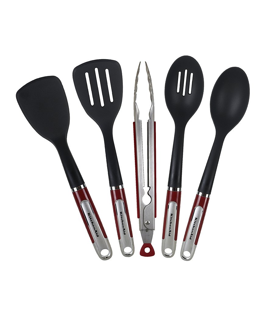 KitchenAid 5-Piece Red Tool Set