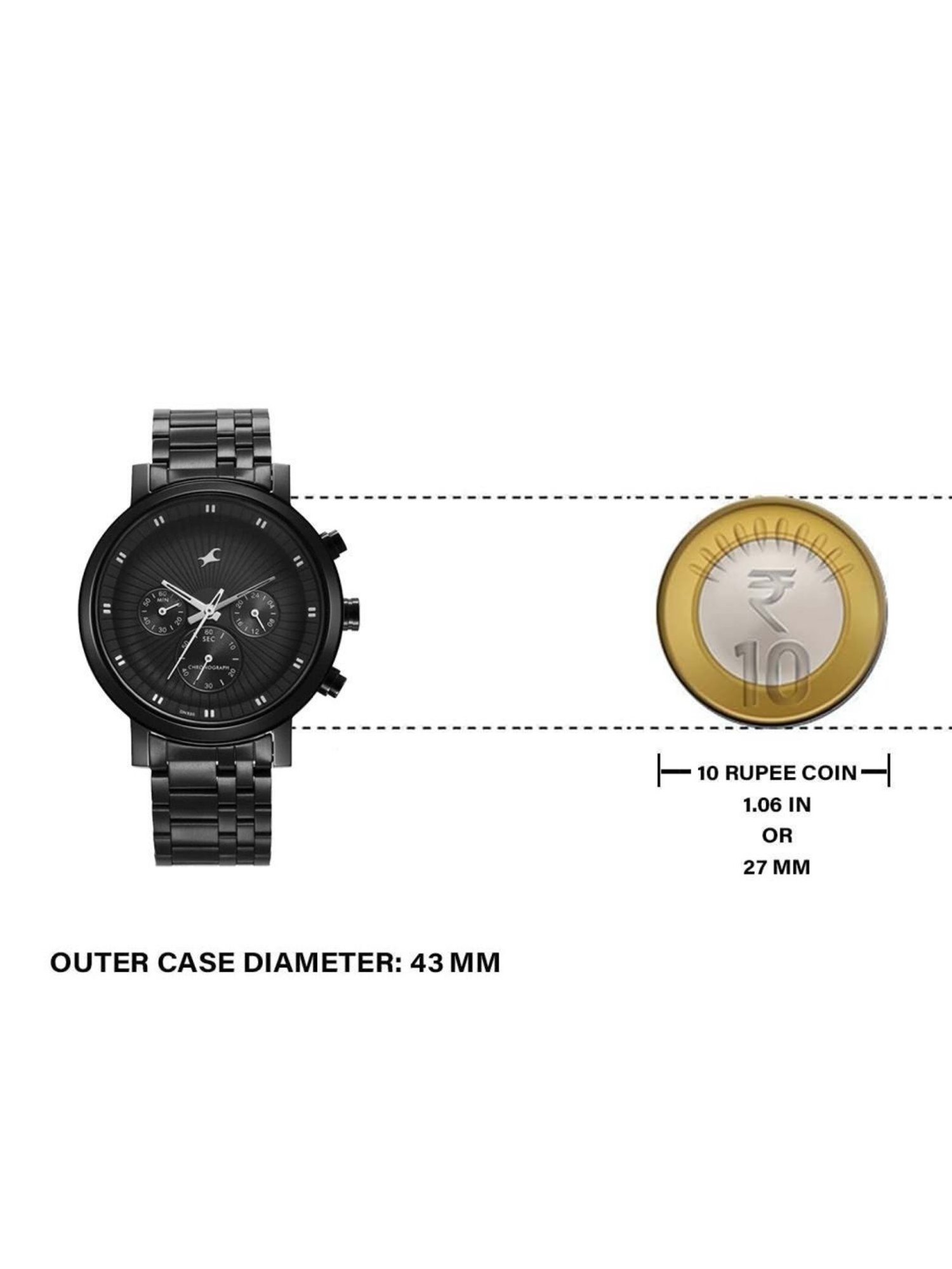 Fastrack Kronos NS3287NM02 Analog Watch for Men