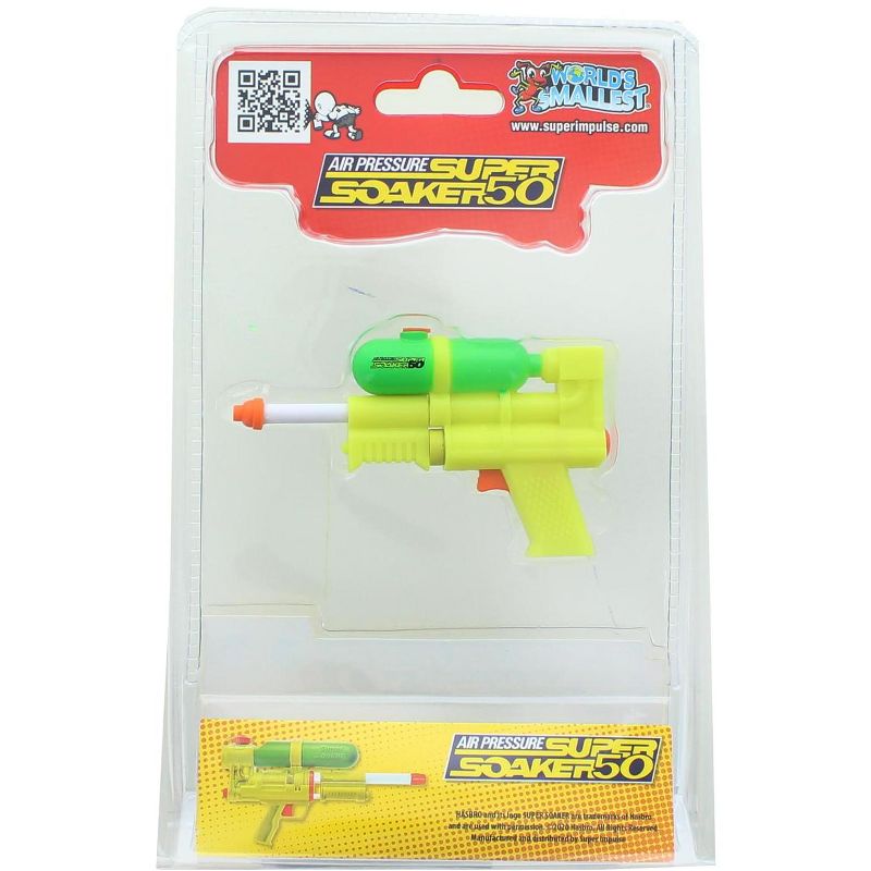 Super Impulse World's Smallest Super Soaker Water Gun | Air Pressure Super Soaker 50