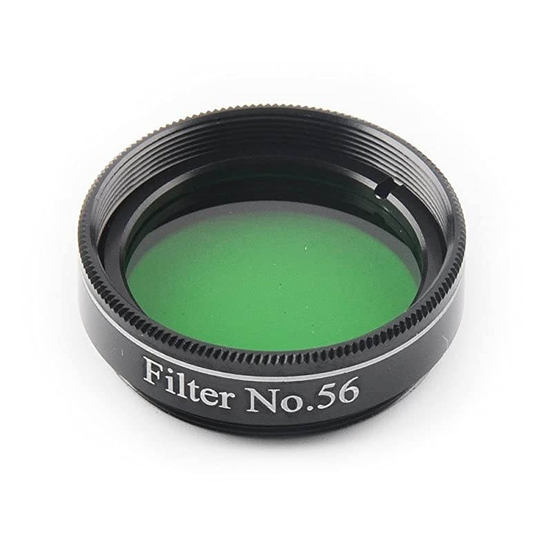 1.25-Inch Telescope Eyepiece and Filter Set - Telescope Accessory Kit (Silver) - 5pcs Plossl Eyepiece Set, 7pcs Filter Set, 2X Barlow Lens