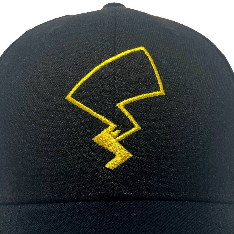 Pokemon Snapback Brimmed Hat - Pikachu Lightning Tail