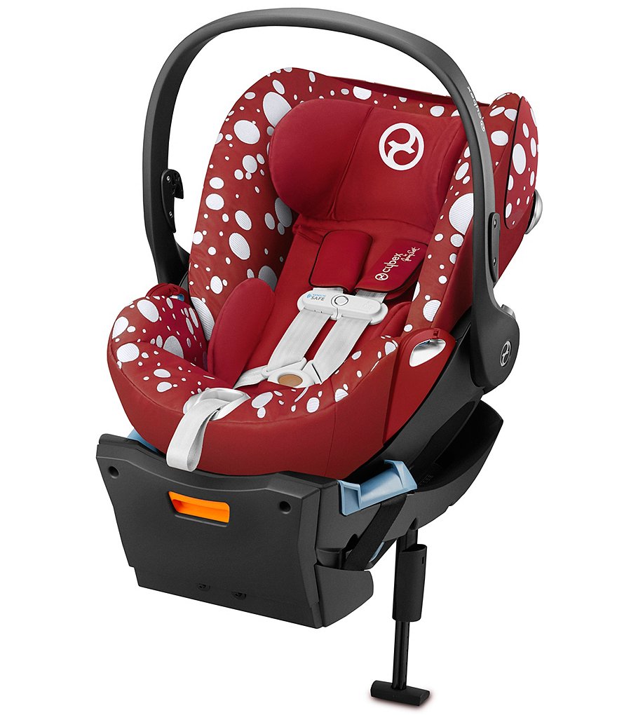 Cybex Cloud Q SensorSafe Infant Car Seat - Petticoat Red by Jeremy Scott