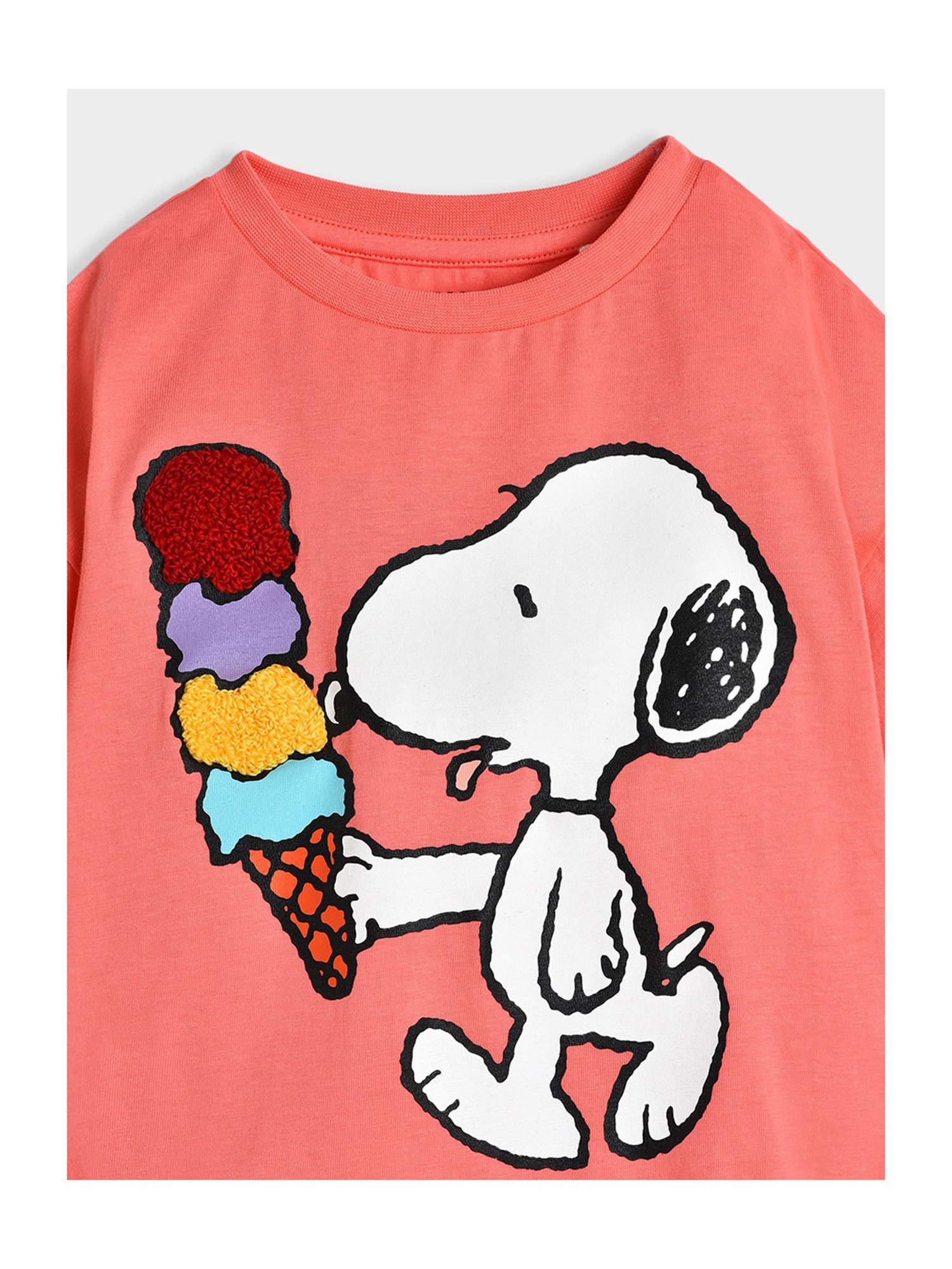 MiArcus Kids Pink Printed T-Shirt