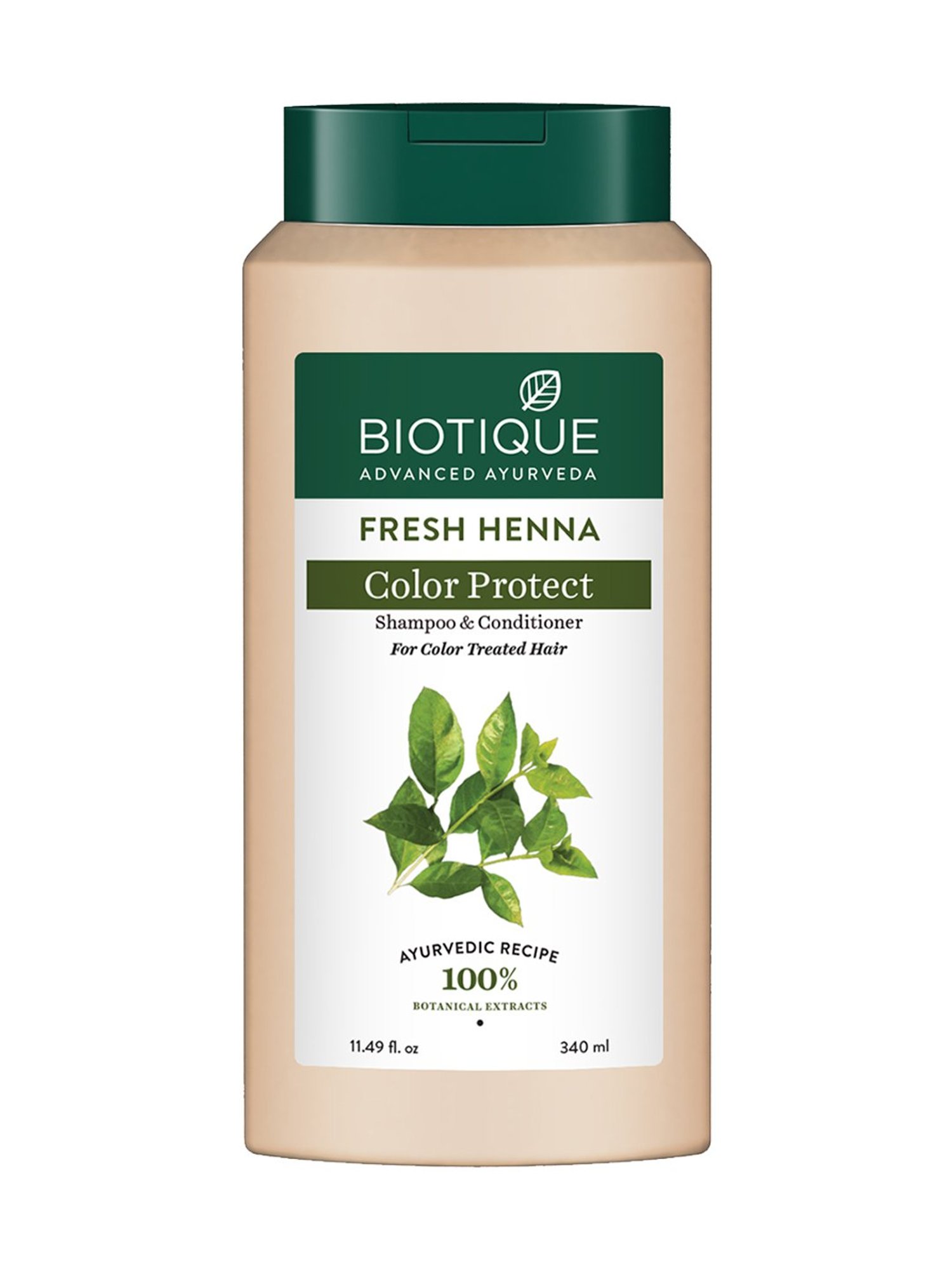 BIOTIQUE Fresh Henna Colour Protect Shampoo & Conditioner - 340 ml