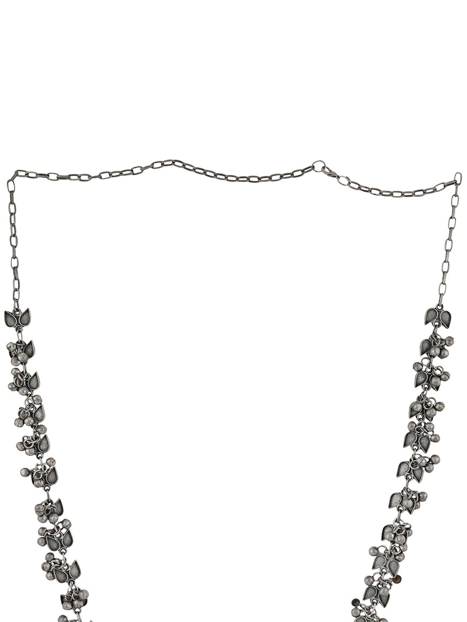 Teejh Padmini Silver Waistband for Women