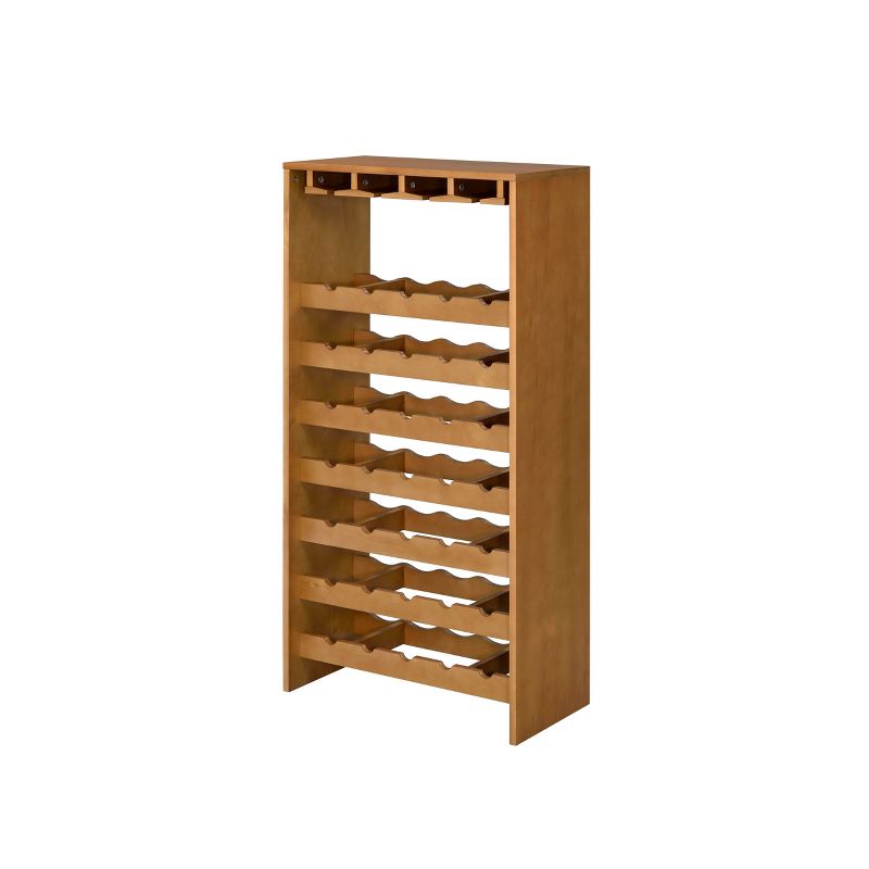 Hanzi Wine Cabinet Oak - Acme Furniture