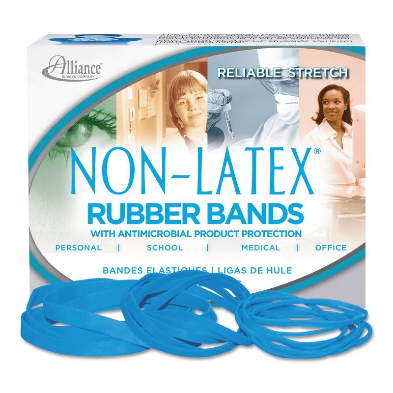 Business Source Rubber Bands Size 33 1 lb./BG 3-1/2"x1/8" Natural Crepe 15743
