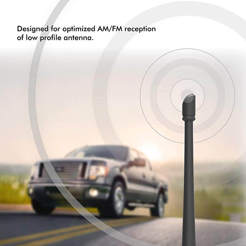 Antenna Compatible with 20122020 Dodge Ram 1500 | 7 inches Rubber Antenna Replacement | Designed for Optimized FMAM Reception