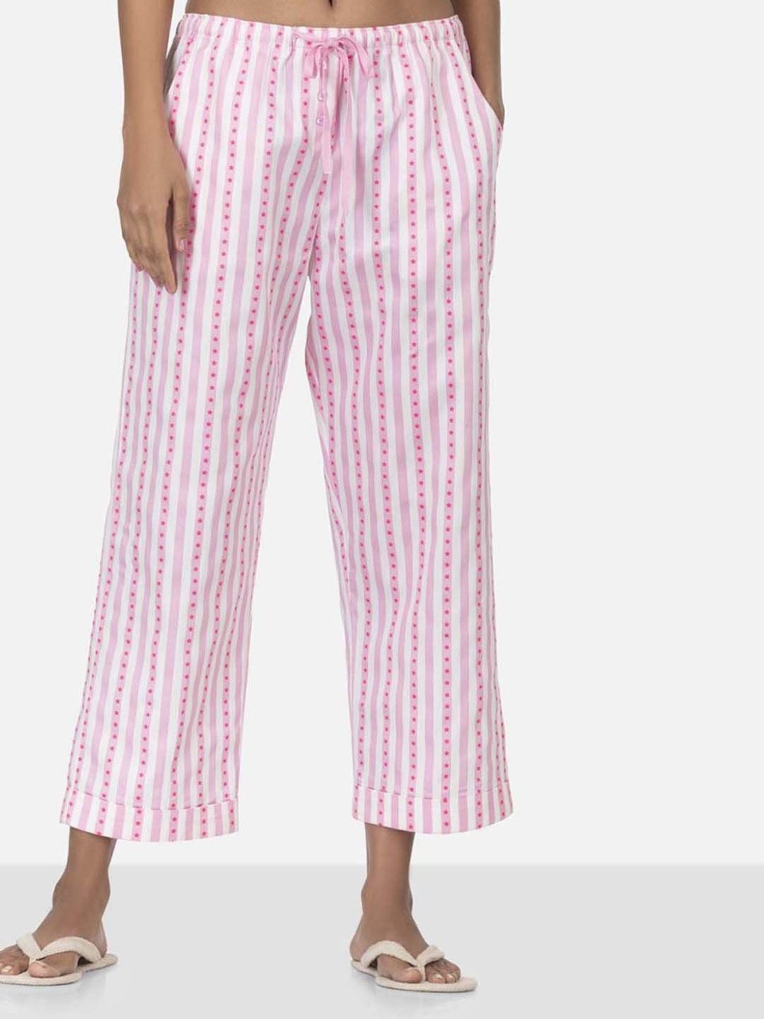 The Calm Collective Hot Pink Ellen Turn-Up Pajama