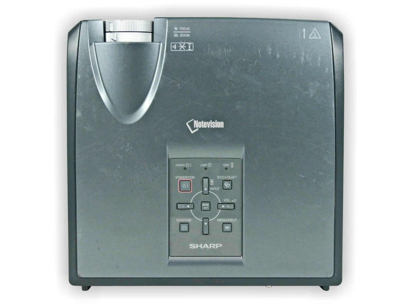 Sharp PG-F261X DLP Projector 2600 ANSI Lumens 1024 x 768 HD HDMI-adapter Home Theater with Accessories bundle