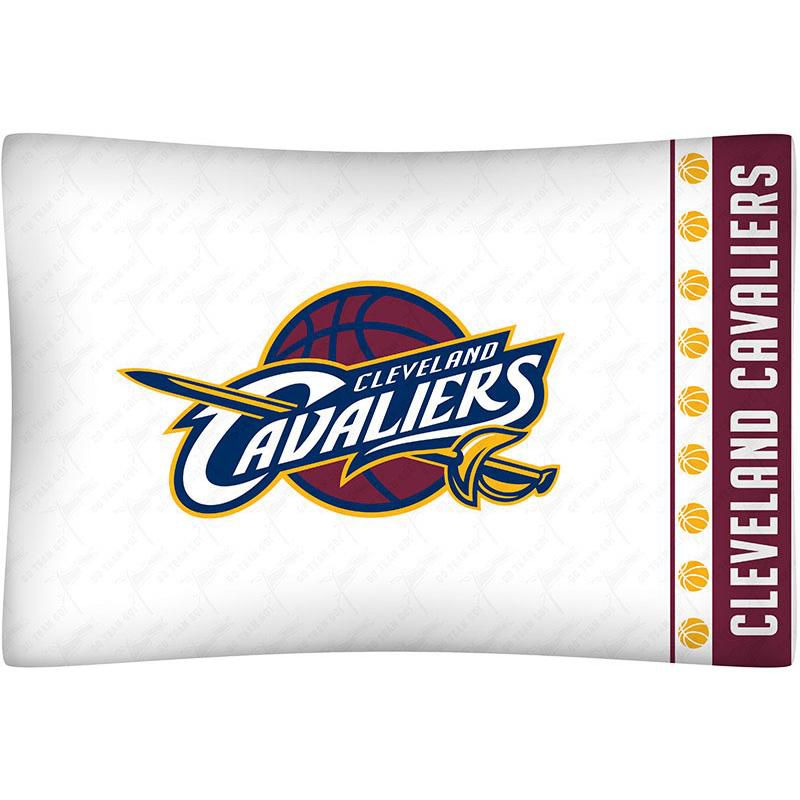 Set of 2 NBA Pillowcases Basketball Team Logo Bedding Pillow Covers - Cleveland Cavaliers..