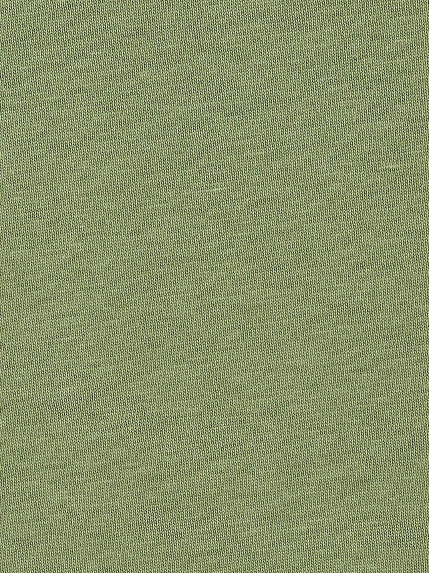 Juniors by Lifestyle Kids Olive Cotton Embroidered Full Sleeves Tee