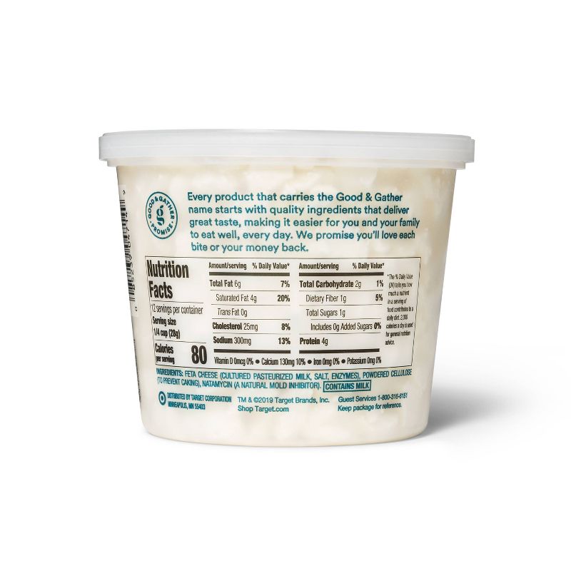Feta Cheese Crumbles - 12oz - Good & Gather™