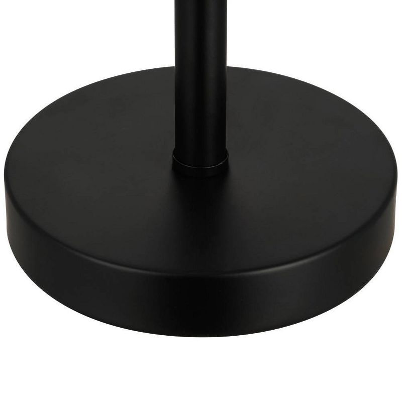 19.25" Stick Table Lamp with Acrylic Accent (Includes LED Light Bulb) Black - Cresswell Lighting
