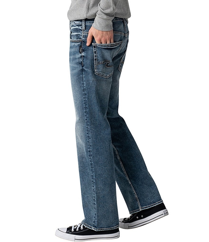 Silver Jeans Co. Gordie Classic Straight Leg Performance Stretch Jeans