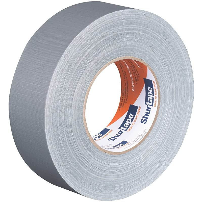 PC 618 Performance Grade, Co-Extruded Cloth Duct Tape, 48mm x 55m, Silver, 1 Roll (205265)