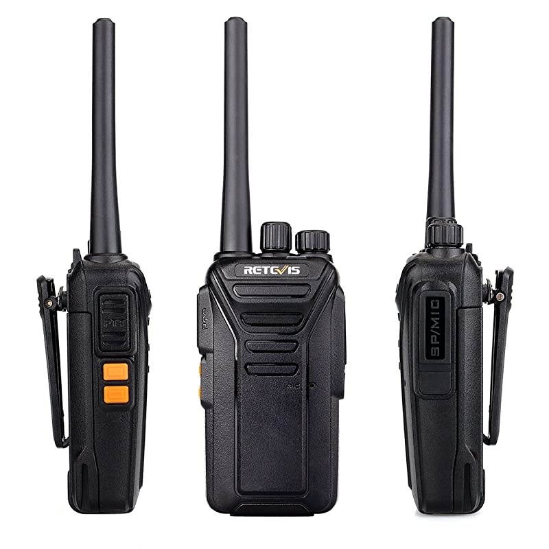 RT27V MURS Radio Rechargeable, 2 Way Radios Walkie Talkies Long Range,5 Low Traffic Channel, Short Range Indoor, Long Distance in Open Area, for Outdoor Activity and Commercial(5 Pack)