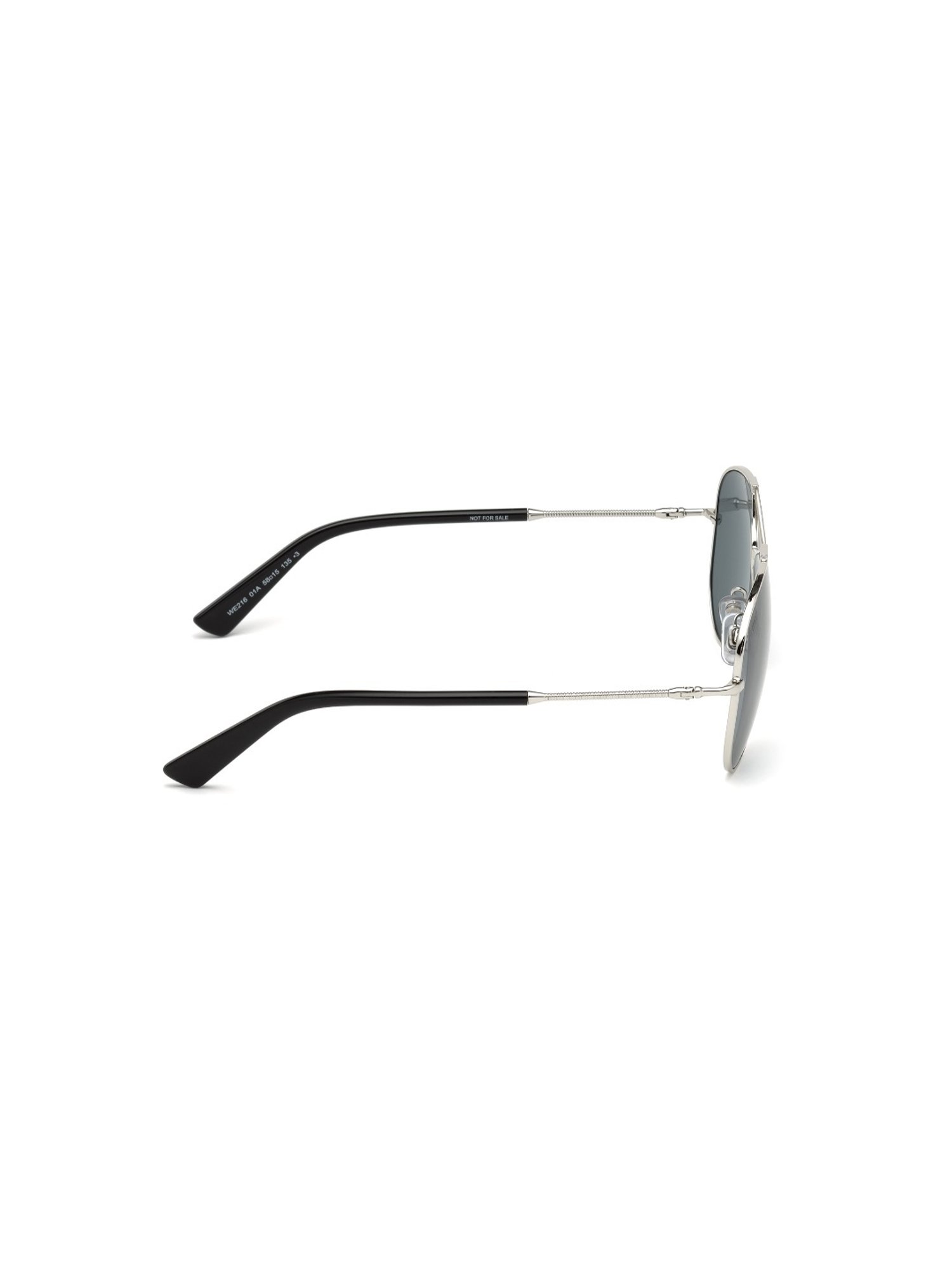 WEB EYEWEAR Blue Square Unisex Sunglasses