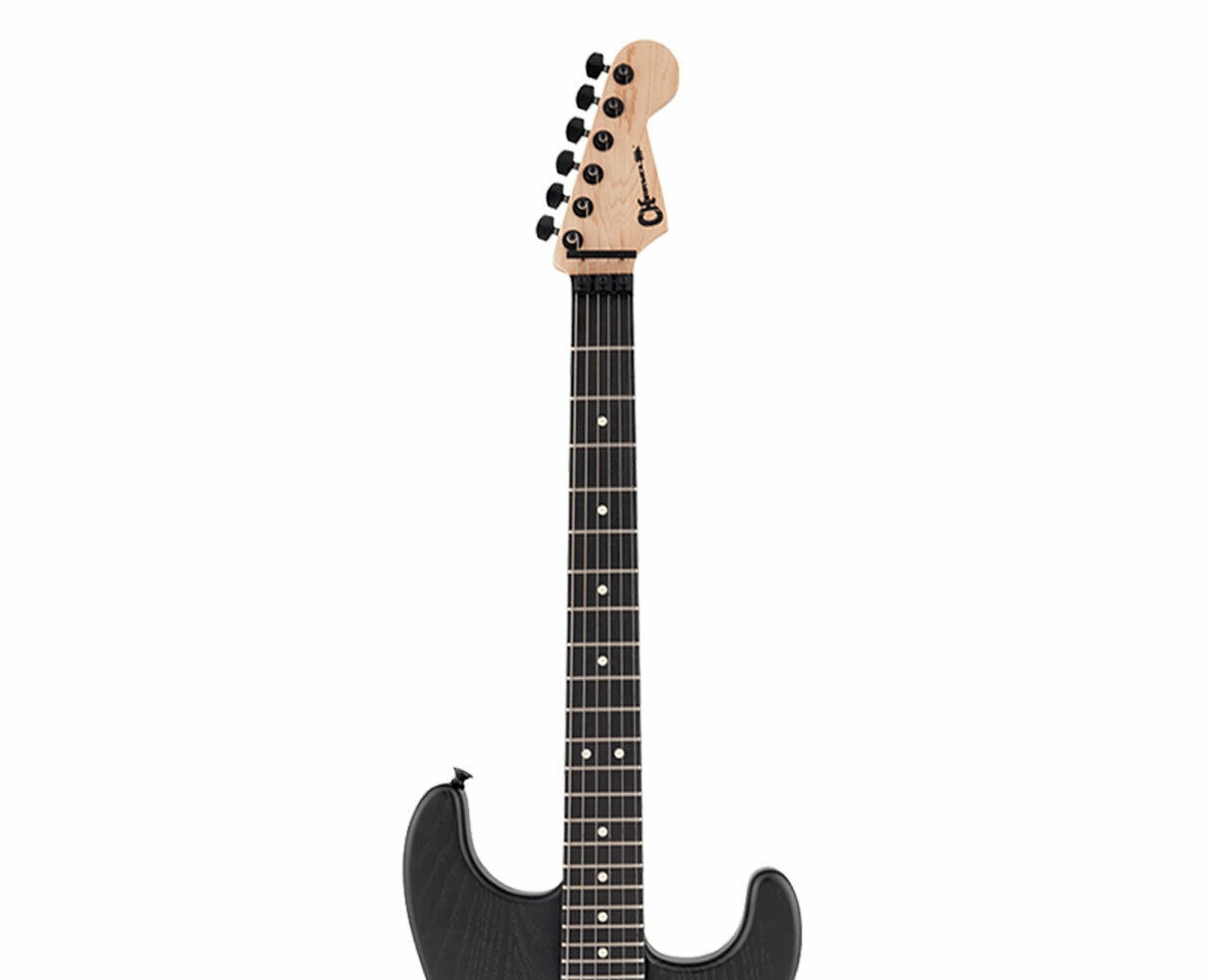 Charvel Pro-Mod San Dimas Style 1 HSS FR E Sassafras Ebony FB Satin Black