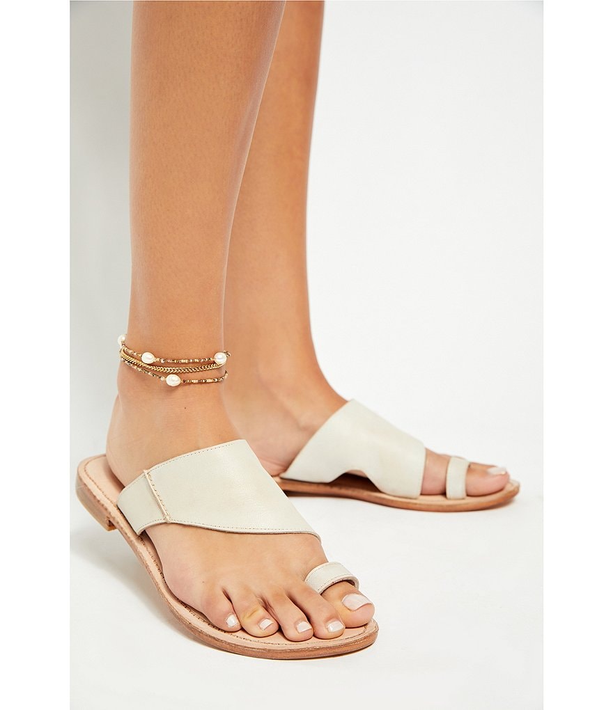 Free People Sant Antoni Leather Sandals